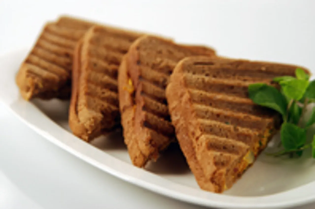 Beancurd Bhurjee Sandwich