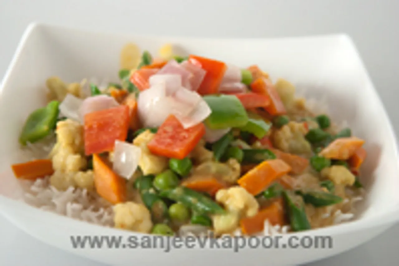 Volcanic Lemon Vegetable Rice