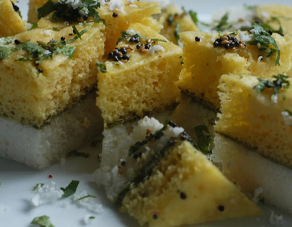 Sandwich Dhokla