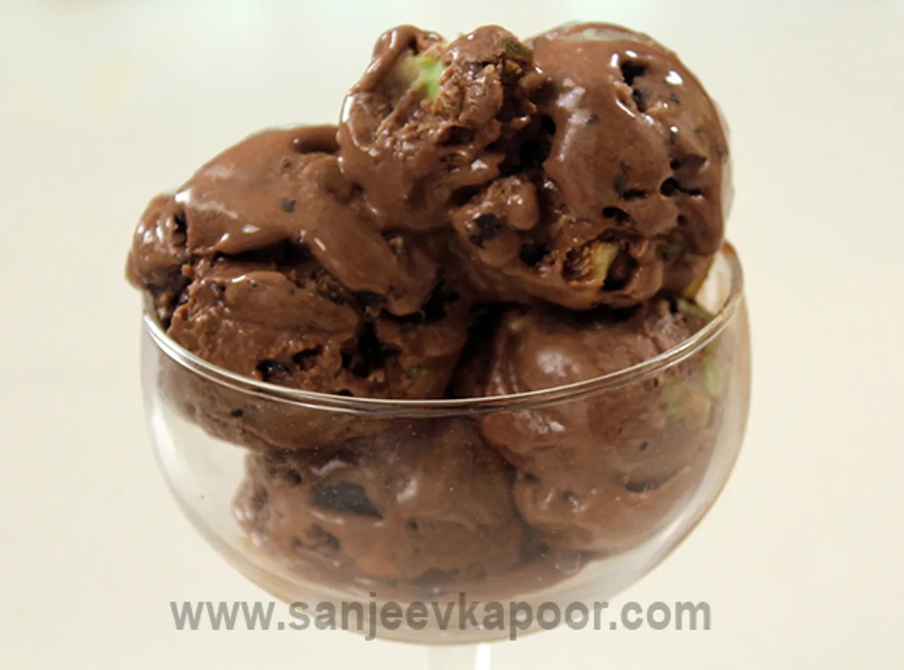 Chocolate and Avocado Icecream