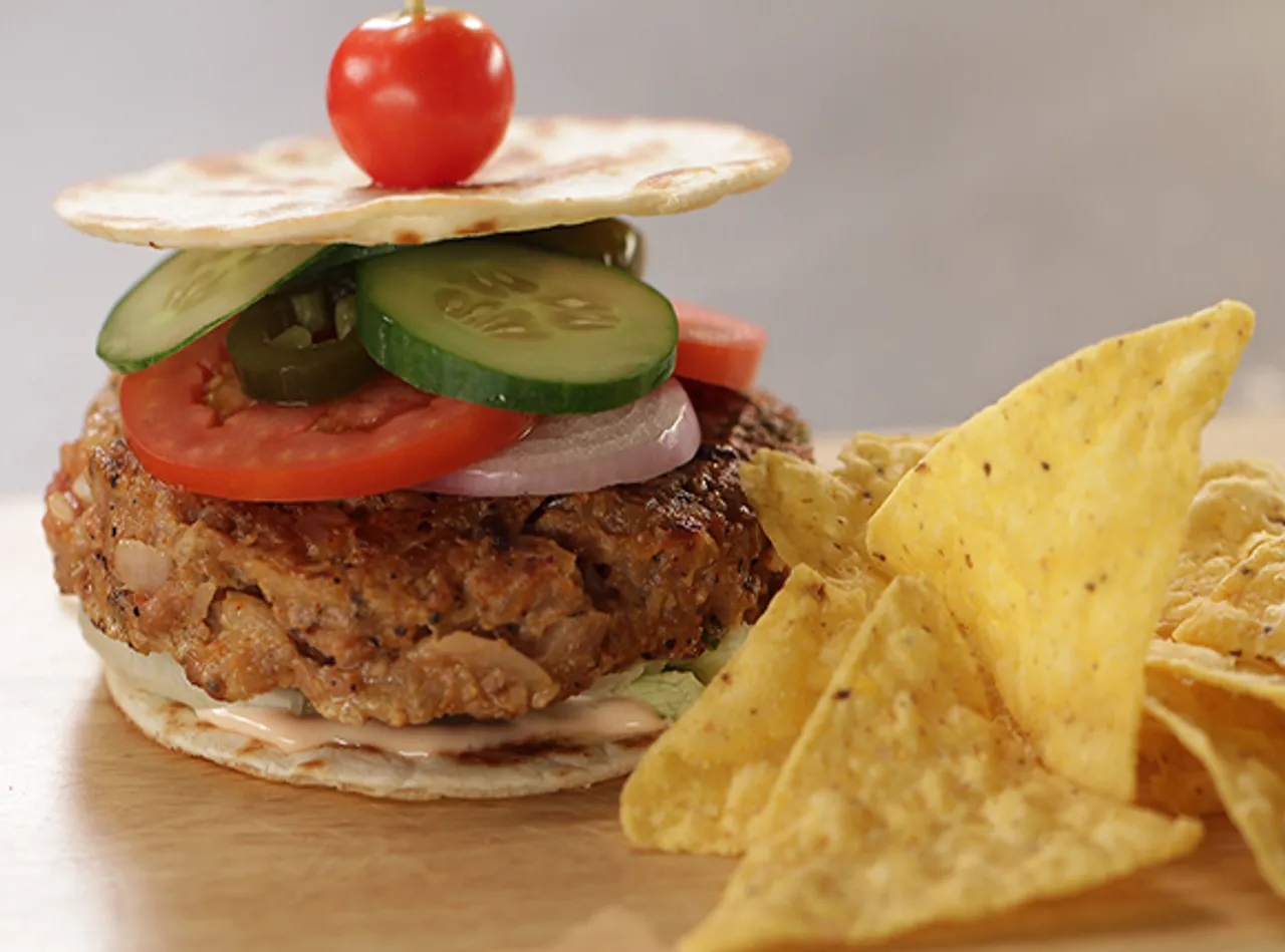 Quesadilla Chicken Burger - SK Khazana