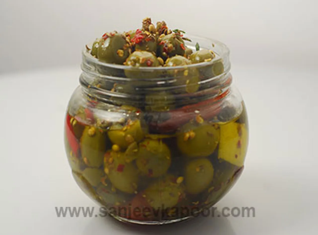 Spiced Olives and Dried Tomatoes