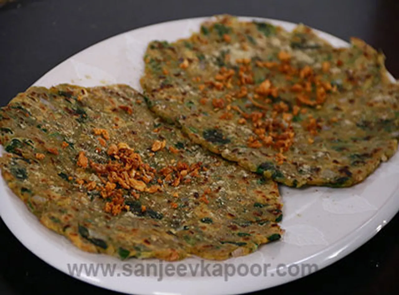 Lehsuni Methi Parantha