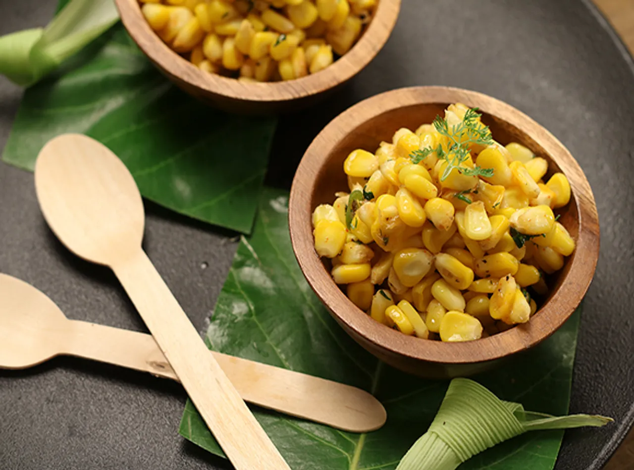 Buttery Corn Chaat