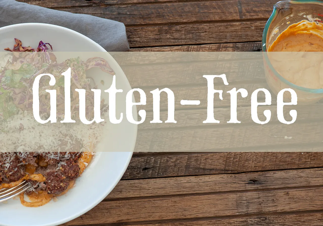 The Gluten free food platter