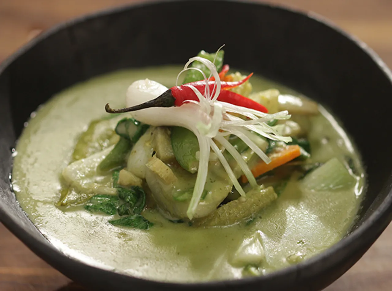 Vegetable Thai Green Curry - SK Khazana