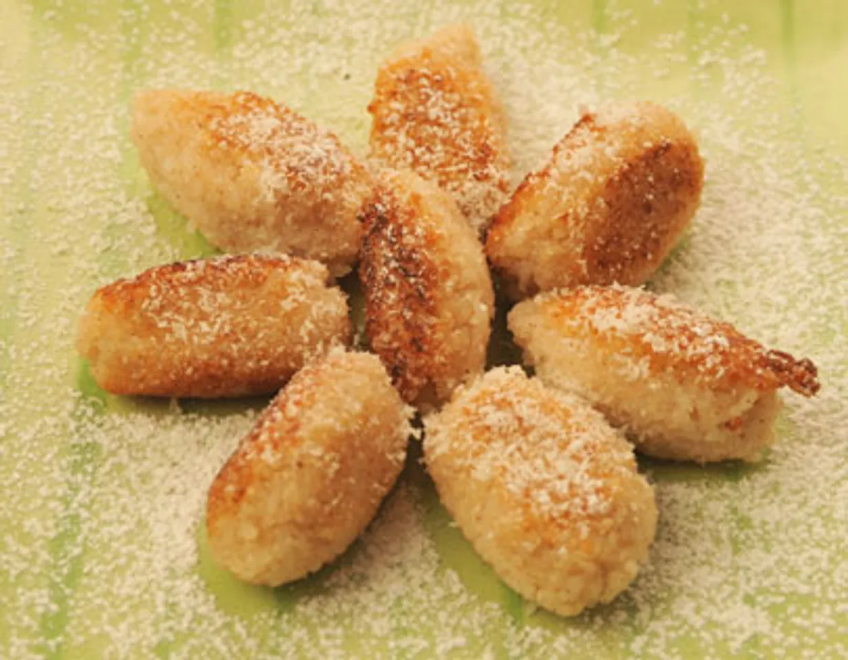 Coconut Rice Fritters