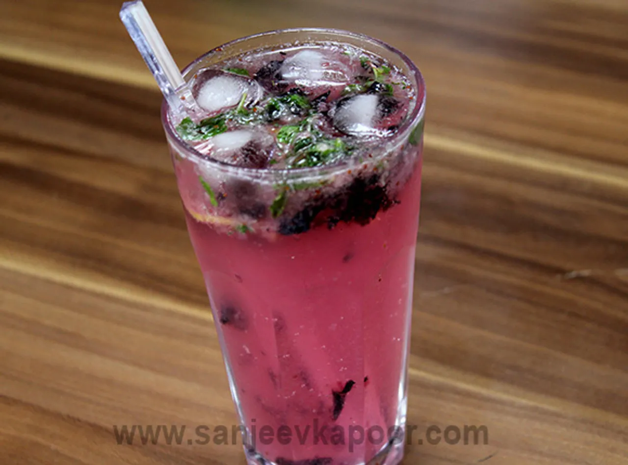 Blueberry Mojito