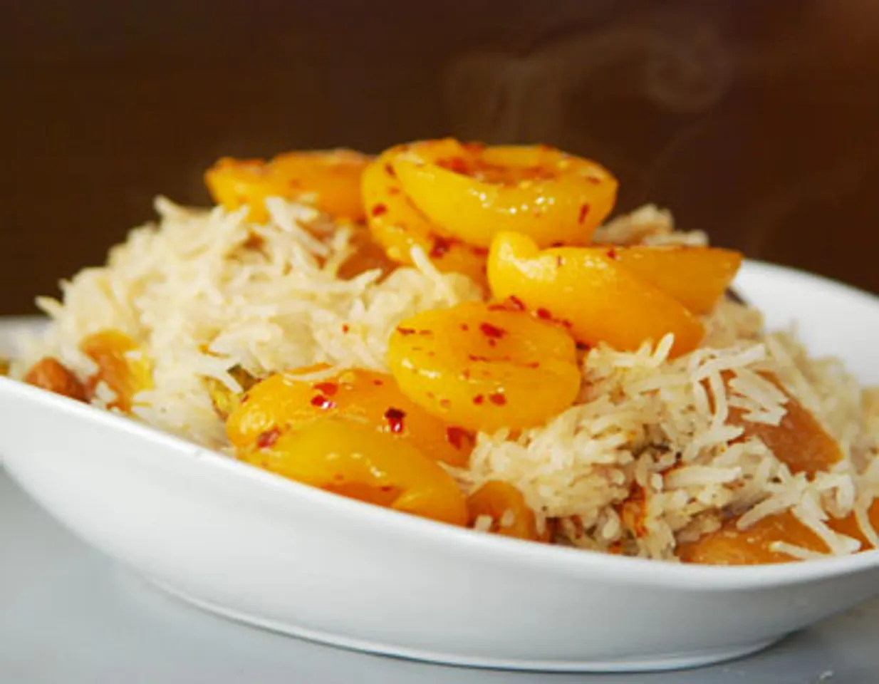Apricot Rice With Nuts