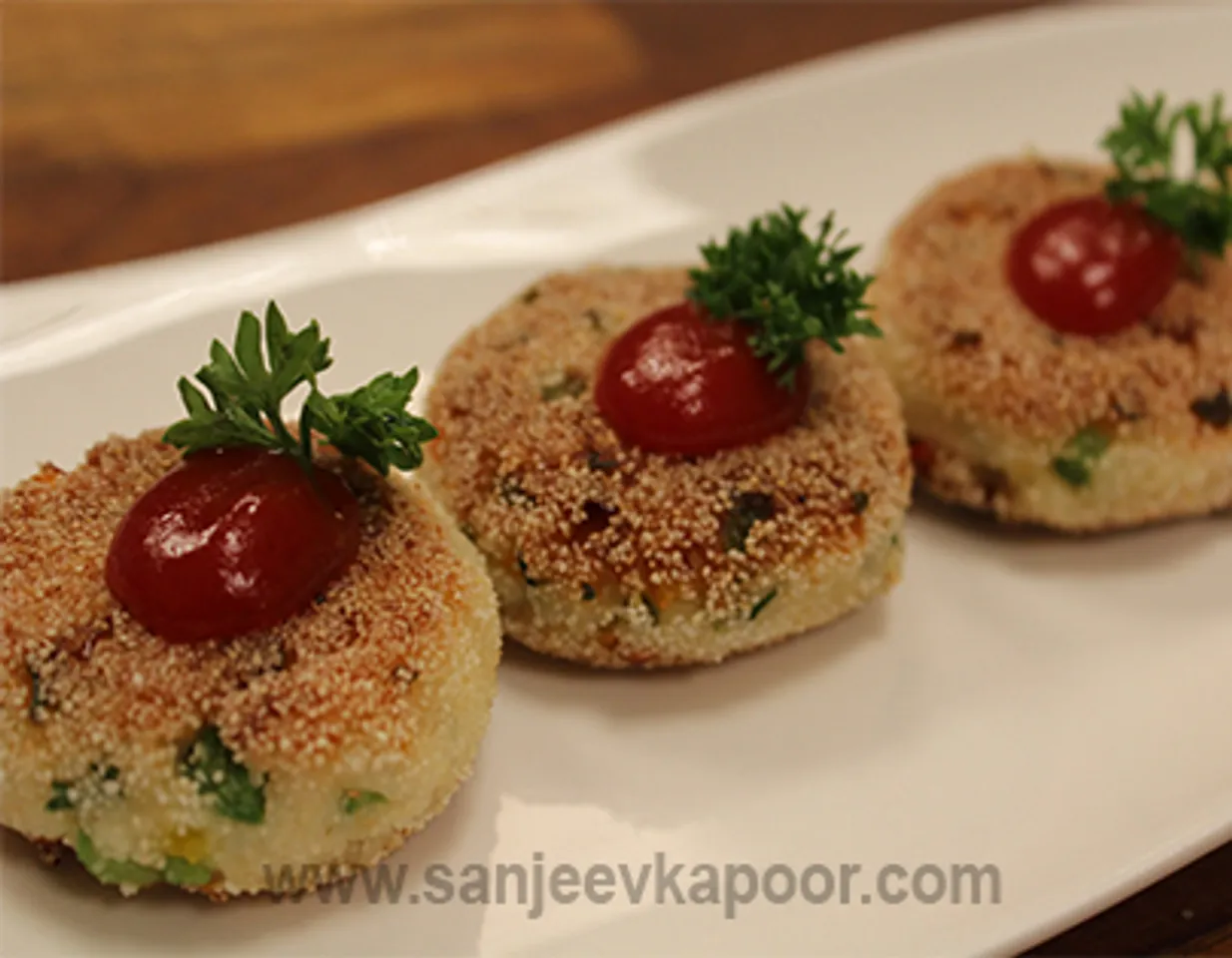 Jain Paneer Rice Cutlet