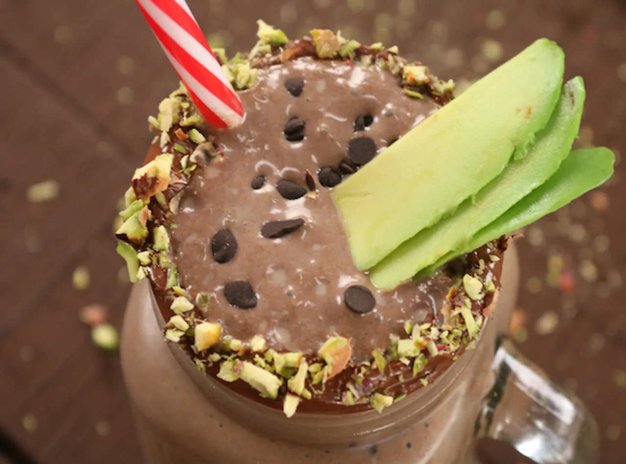 Chocolate Avocado Milkshake