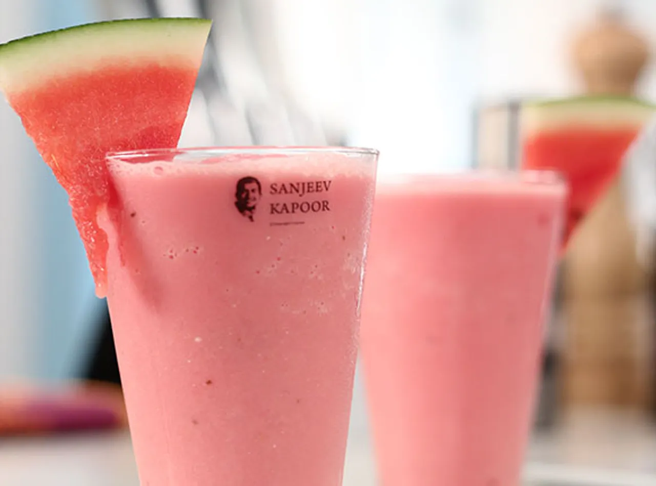 Watermelon and Rose Smoothie