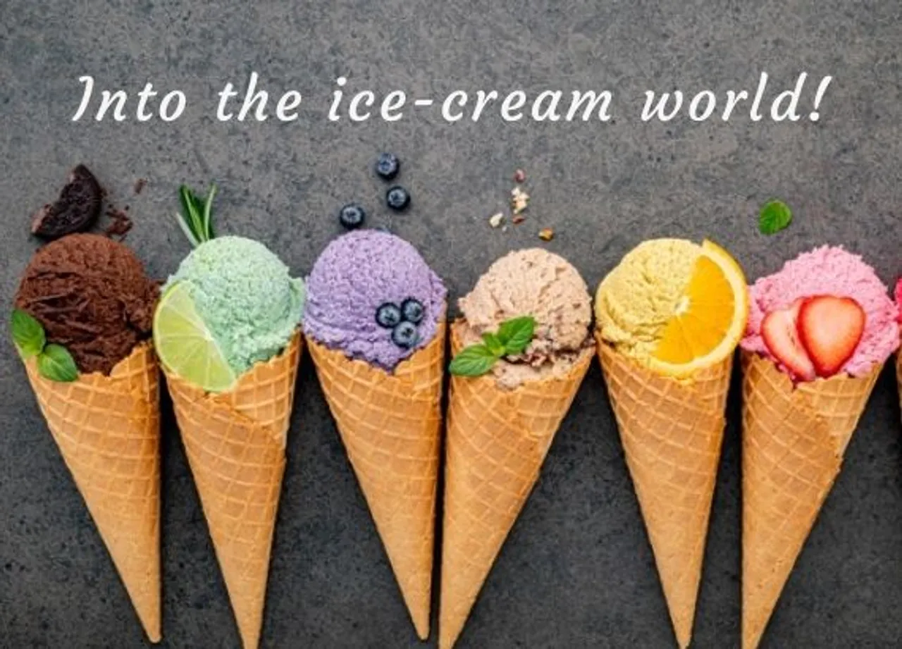 Into the ice cream world