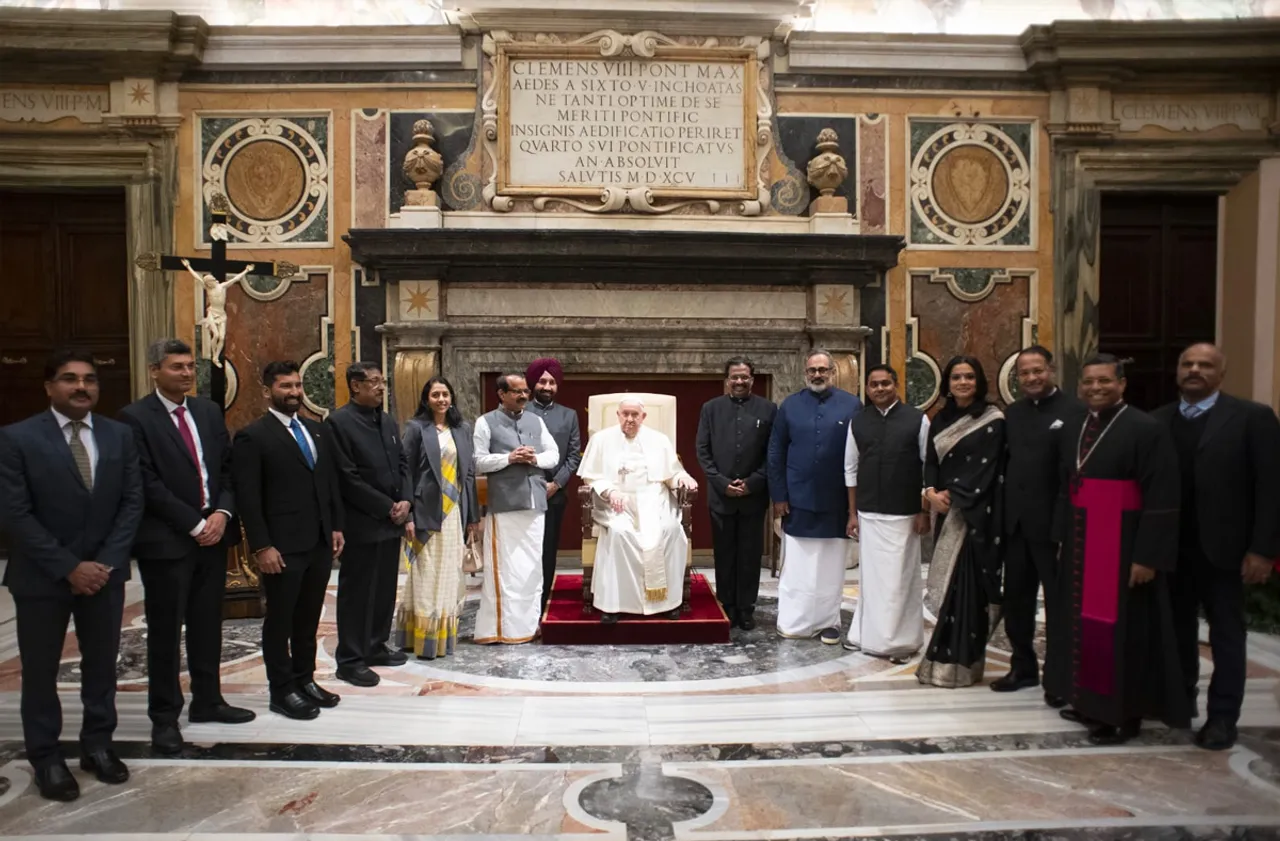 indian deligates in vatican