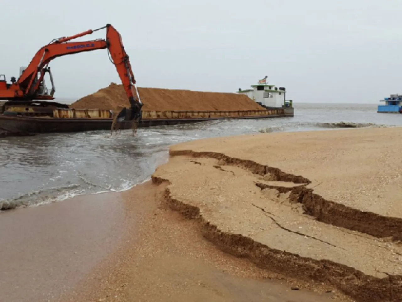 sea sand mining