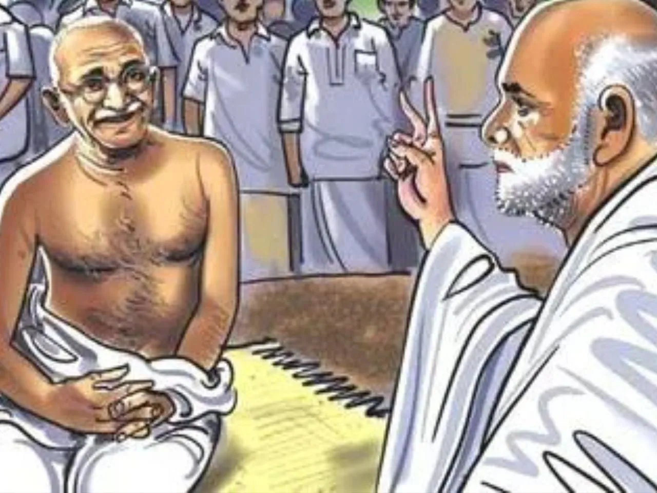 gandhi and guru