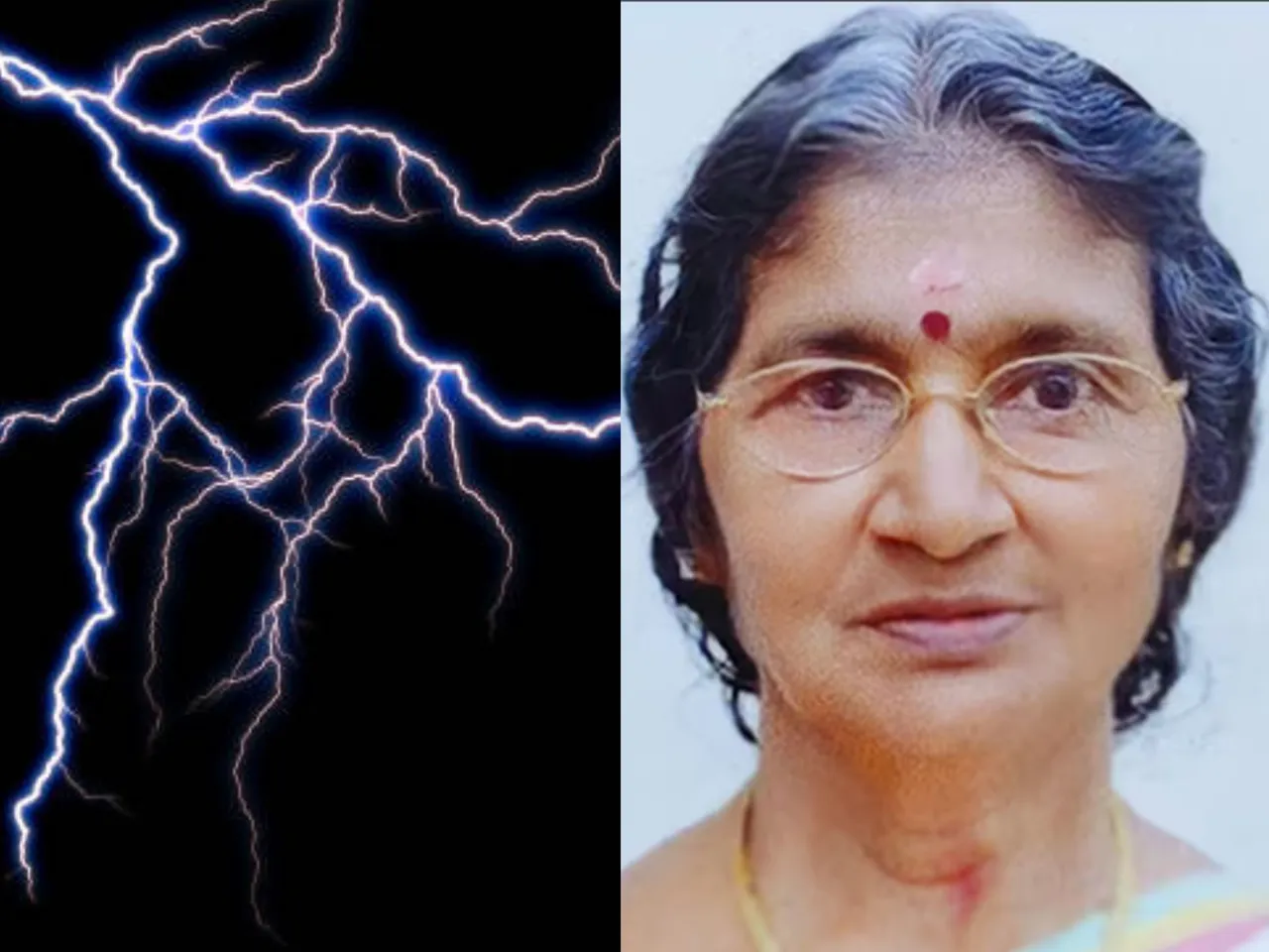 tragic lightning strike death angamaly