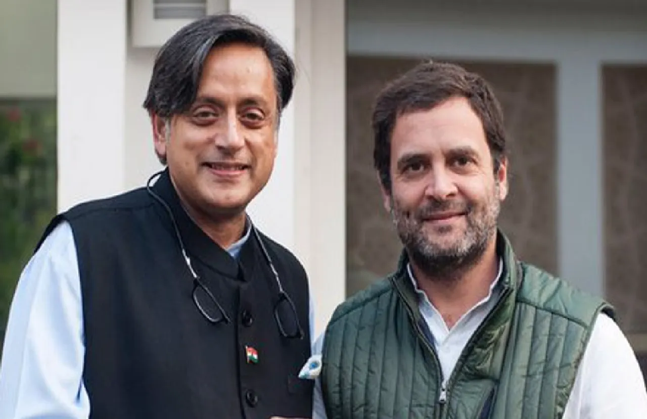 shashi tharoor rahul gandhi