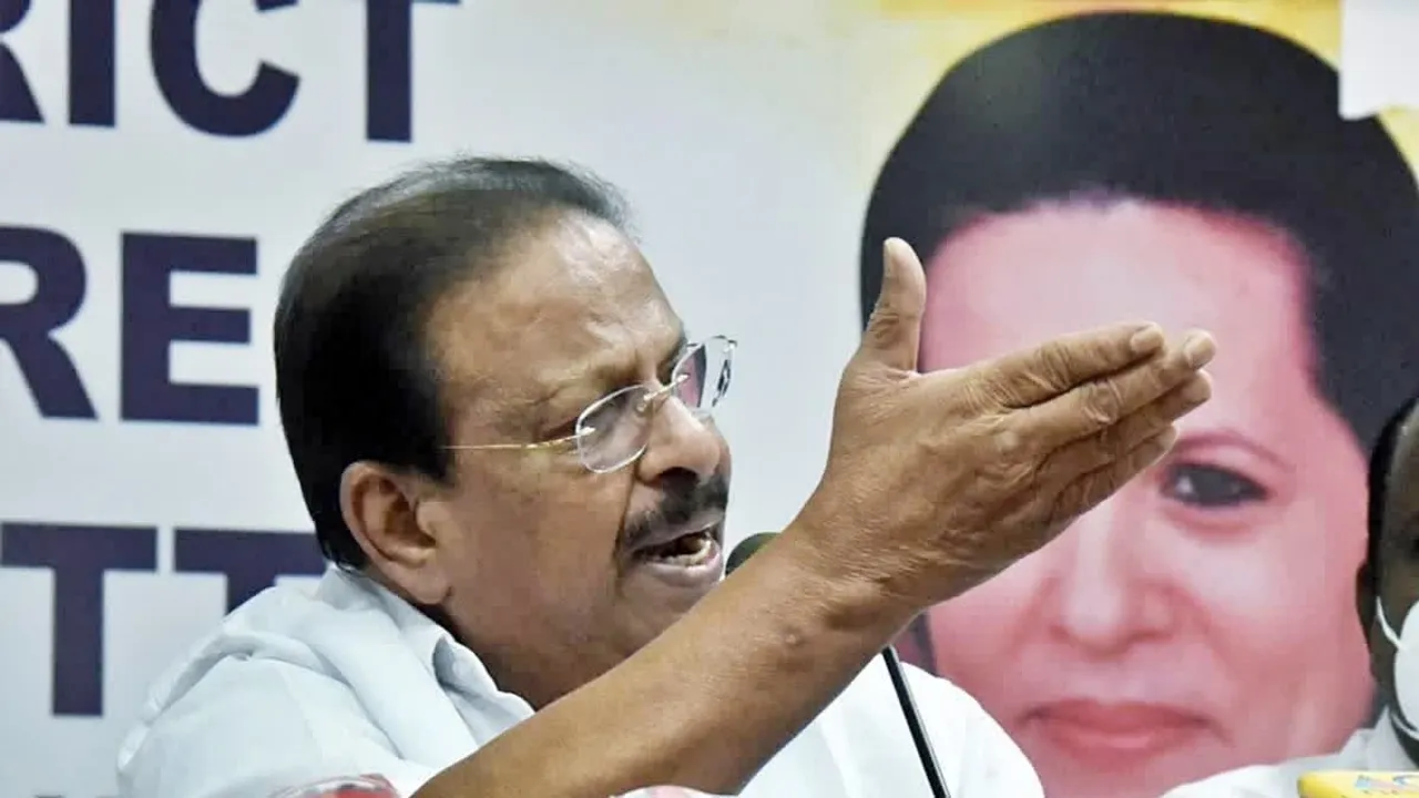  K Sudhakaran on Vizhinjam port