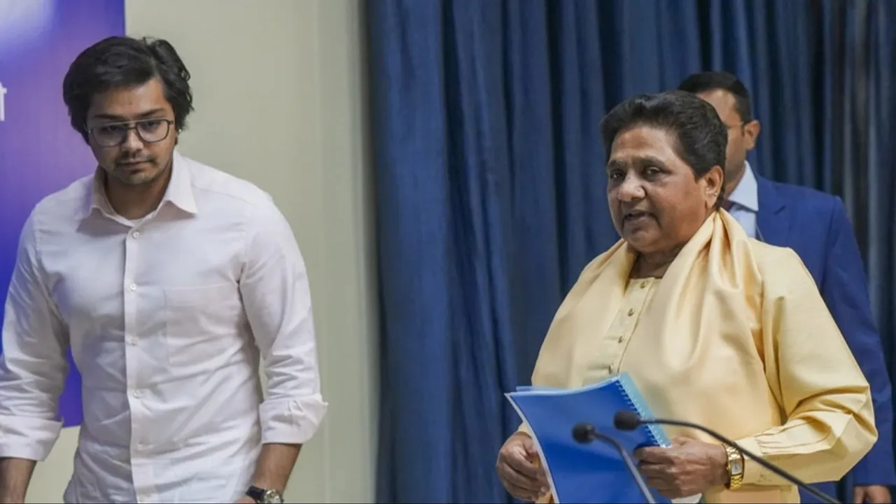 mayawati Akash Anand