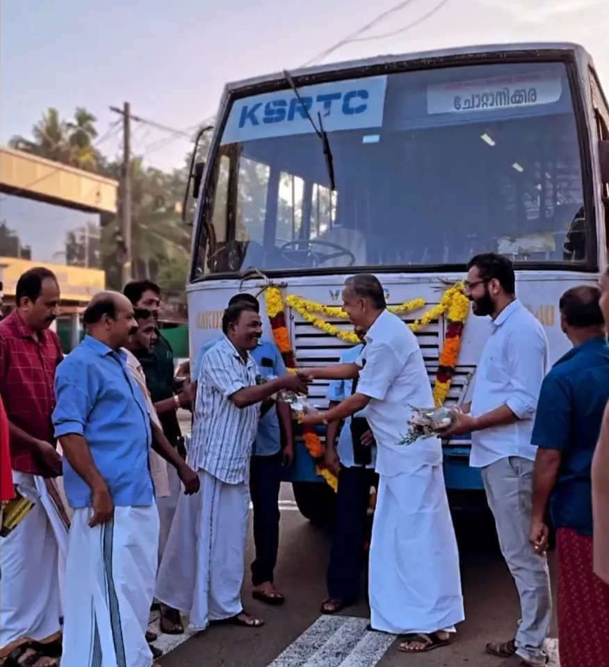 കെ.എസ്.ആർ.ടി.സി. ചോറ്റാനിക്കര ബസ് സർവ്വീസ് പുനരാരംഭിച്ചു