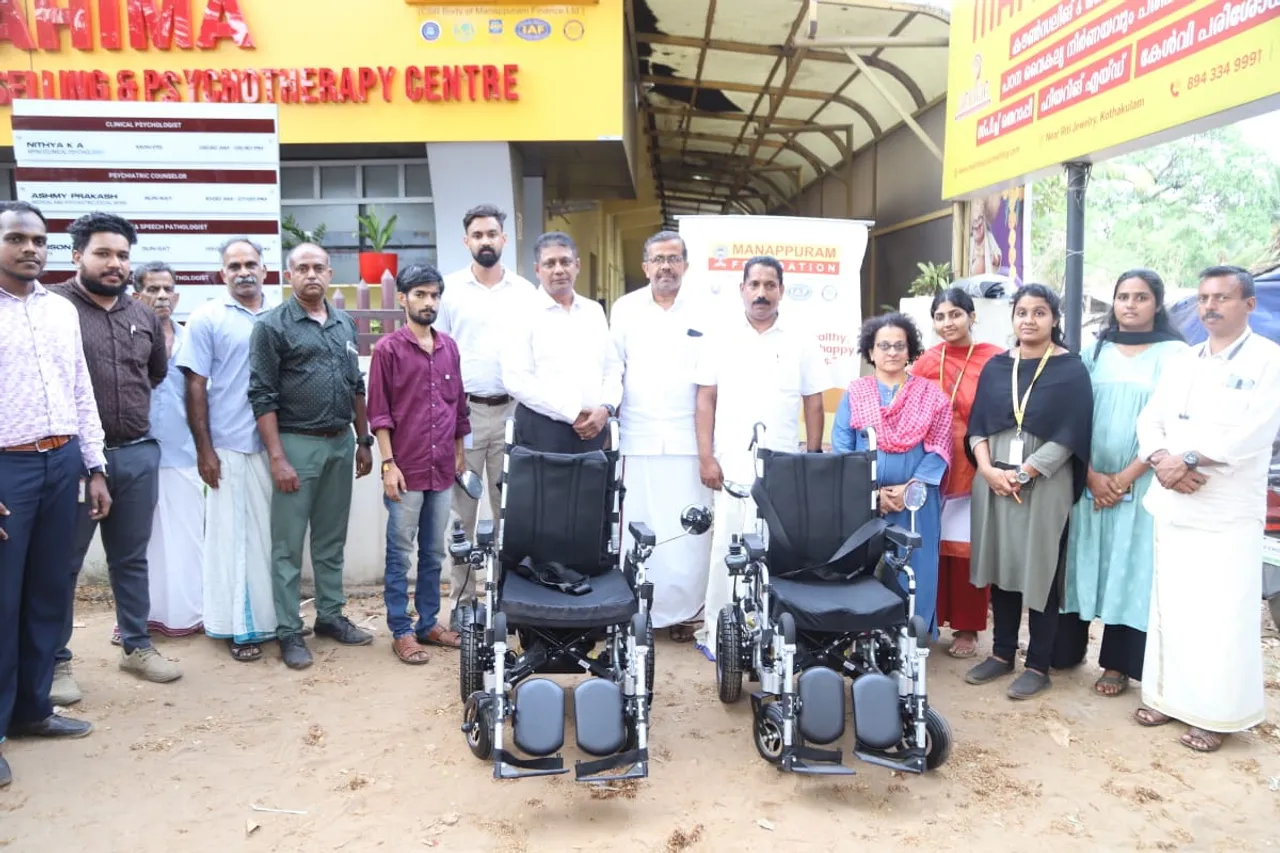 wheel chair distributed