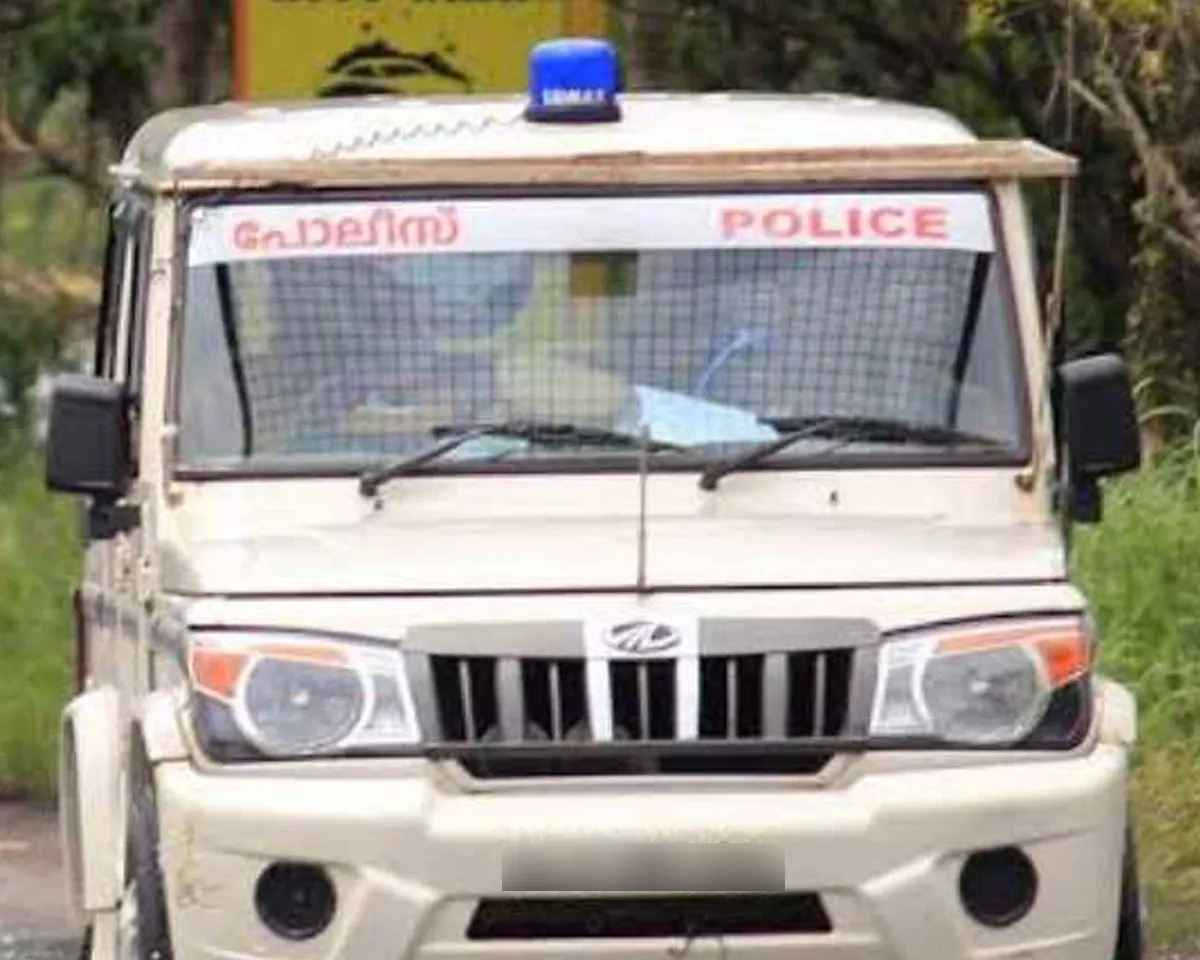 police jeep patrolling