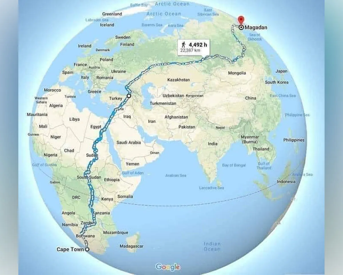world's longest road