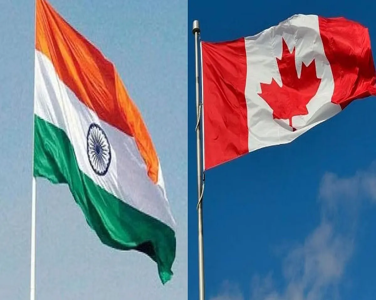 india canada flag