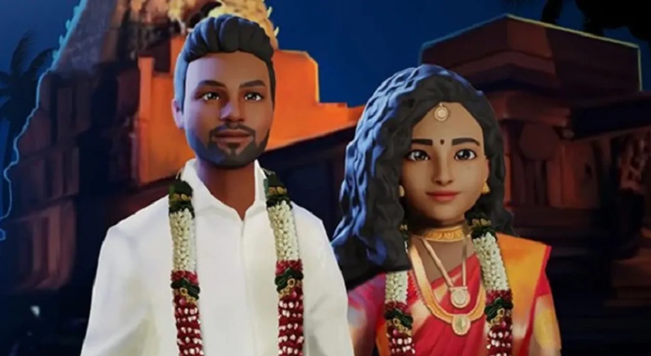 ഏഷ്യയില്‍ ആദ്യം; മെറ്റാവേഴ്‌സില്‍ വിവാഹ സത്കാരം ഒരുക്കി തമിഴ് ദമ്പതികള്‍!