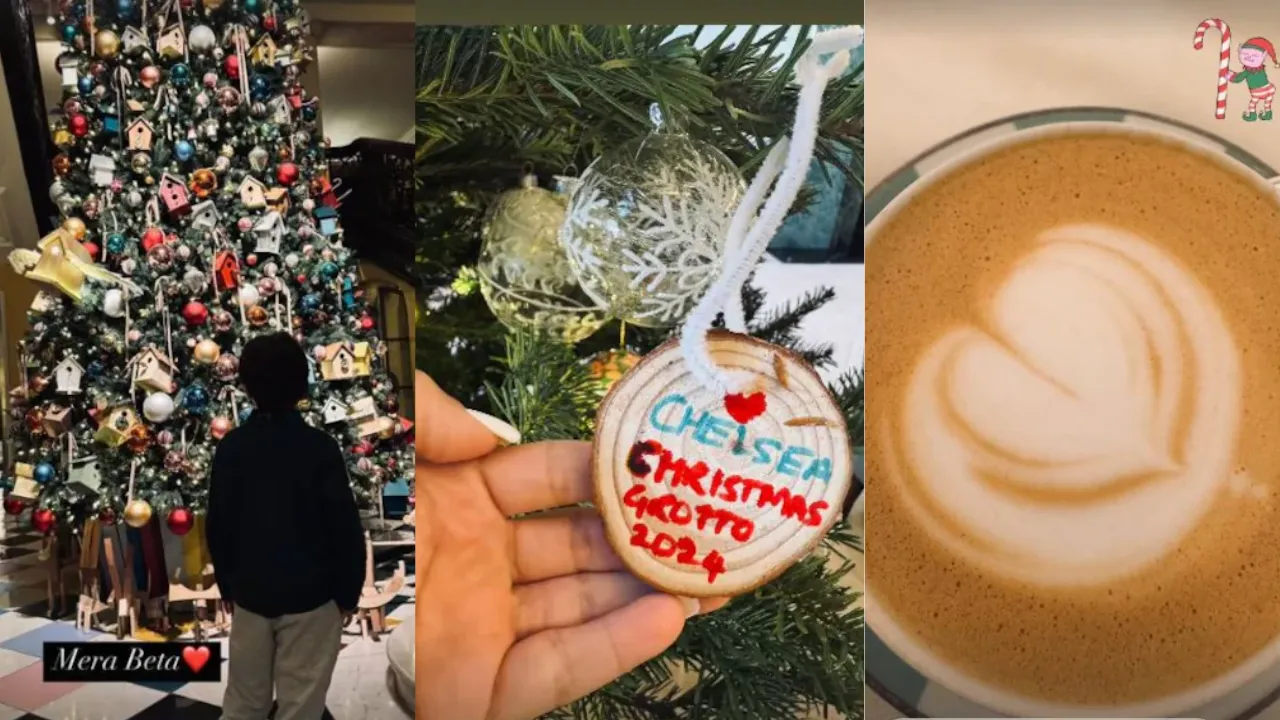 Celebs Begin Pre-Christmas Celebrations