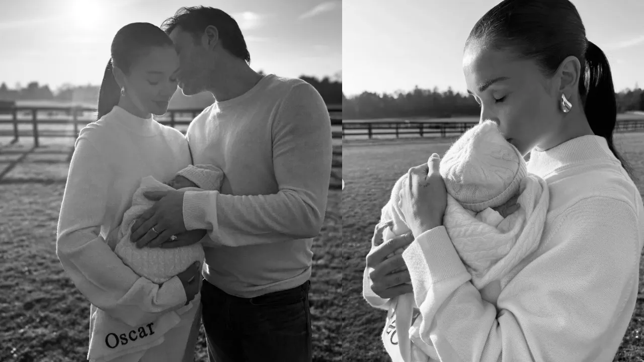 Amy, Ed and baby