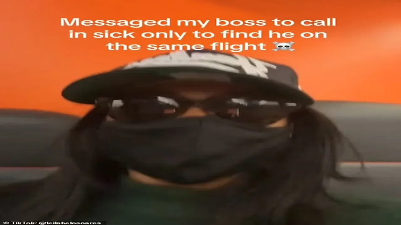 Woman Reports Sick At Work To Take Flight, Spots Boss On Same Plane
