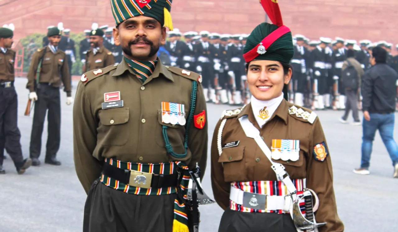 In A First, Army Couple To March Down Kartavya Path Together On R-Day