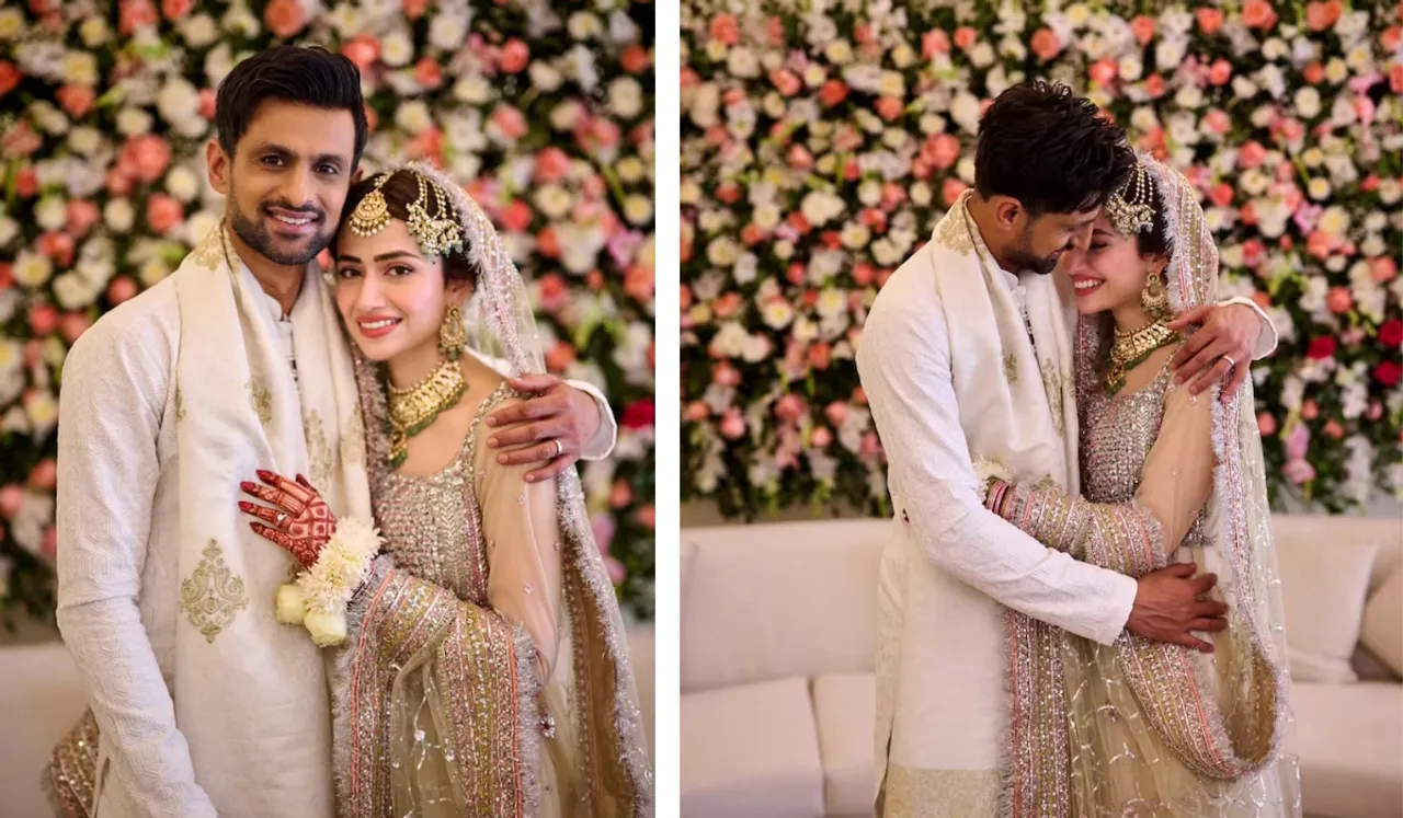 Shoaib Malik Marries Pak Actor Sana Javed; See Shahid Afridi's Wish