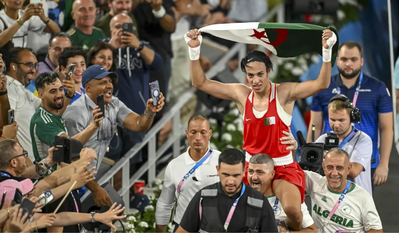 Algerian Boxer Claims Gold Amid Gender Controversy