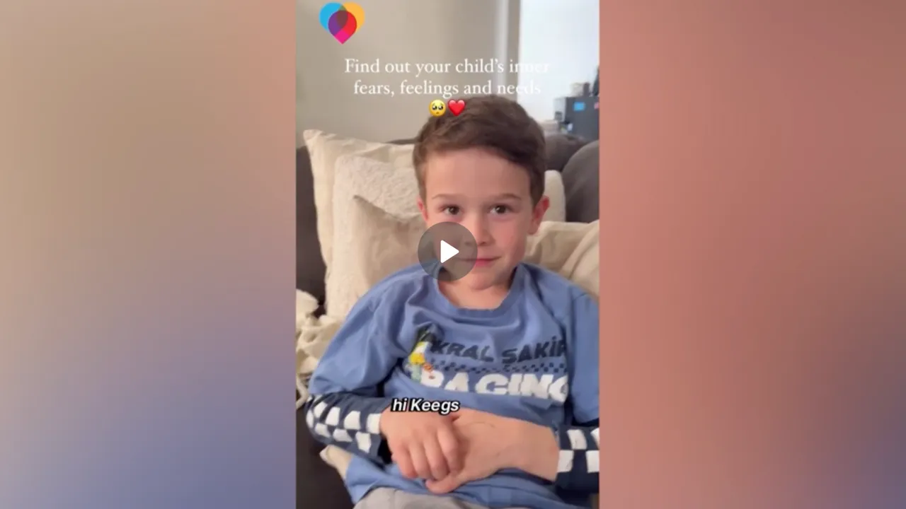 Watch: Mother Uses A Game To Figure Out Her Child's Inner Feelings