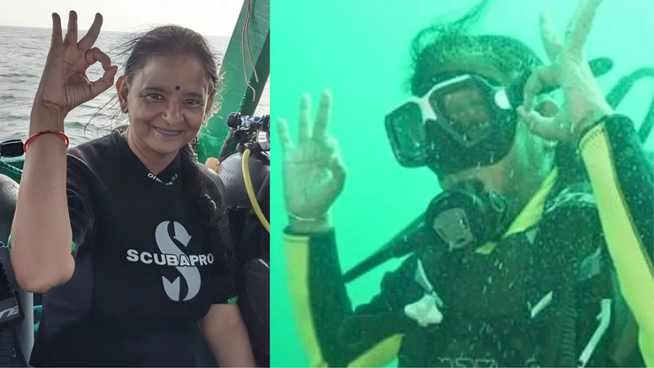 How Diver-Artist Uma Mani Began Exploring New Depths To Life At Age 45