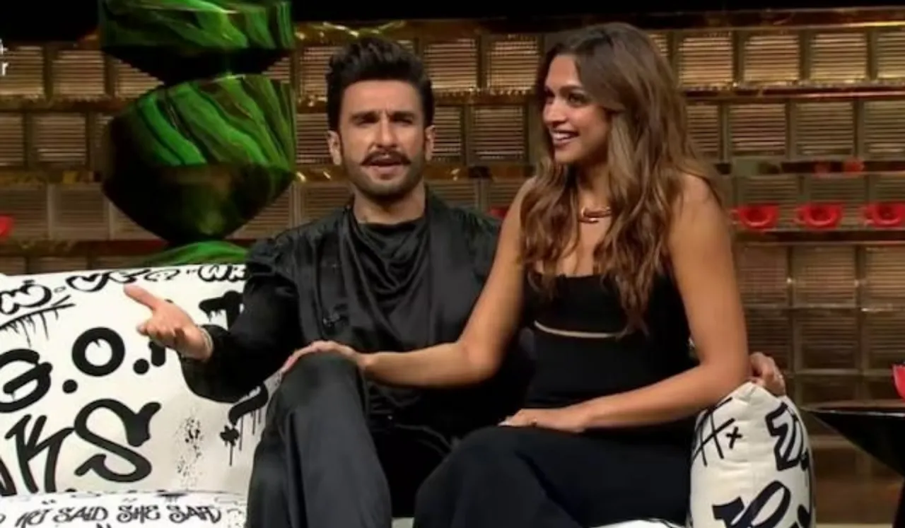 Koffee With Karan 8 Ep 1 Deepika Ranveer