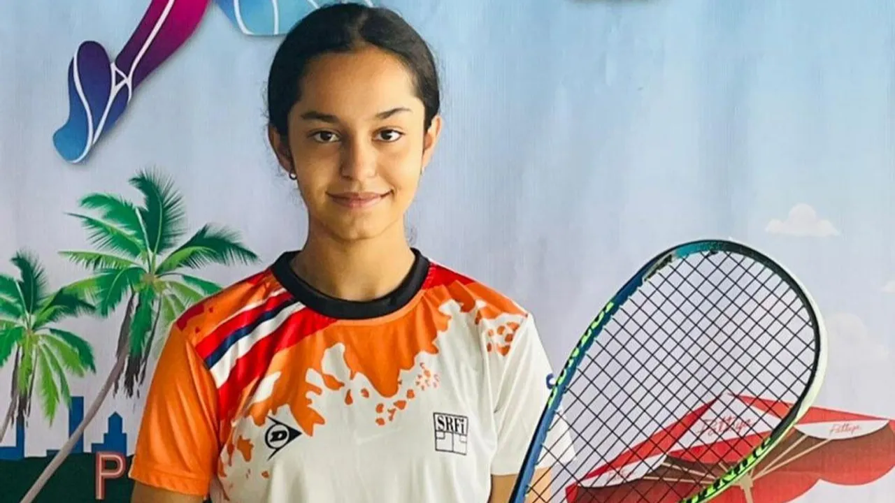 Meet Anahat Singh, India's Youngest National Squash Champion At 15