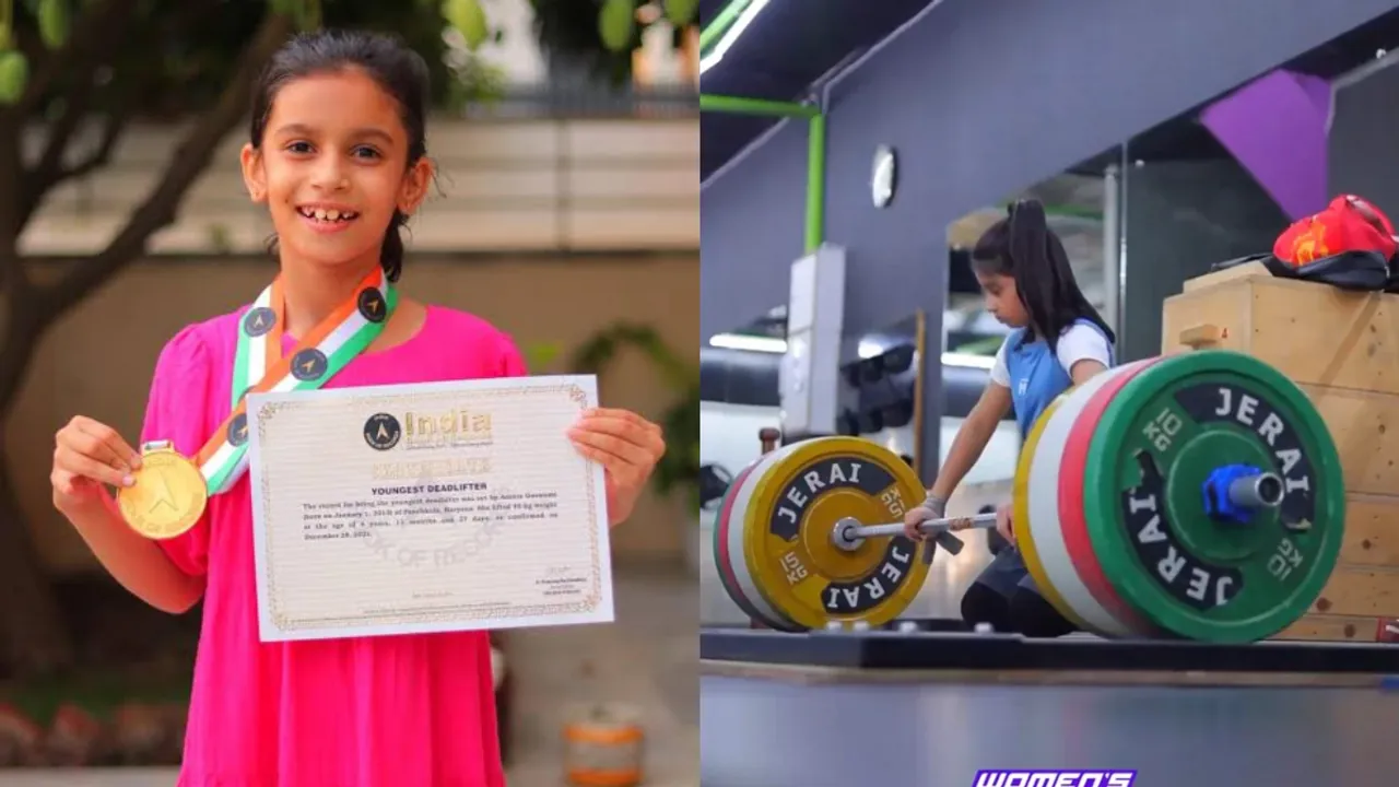 Watch: Haryana's 9YO Arshia Goswami Who Deadlifts 75 Kg Like A Champ