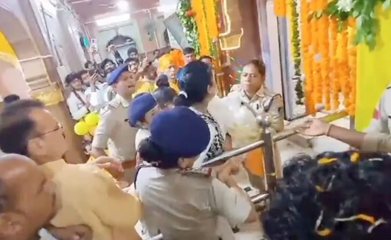 MP Royal Jiteshwari Devi Arrested From Temple During Janmashtami