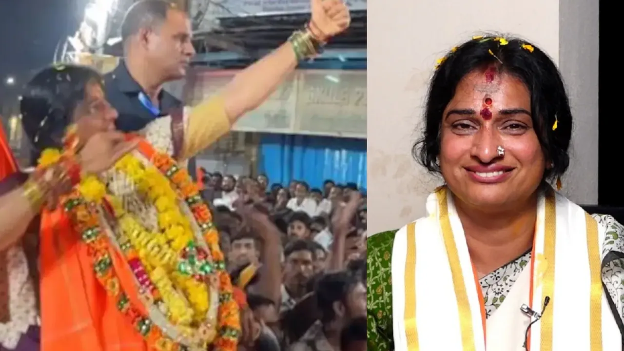 Who Is Madhavi Latha? BJP Leader’s Bow & Arrow Gesture Sparks Row