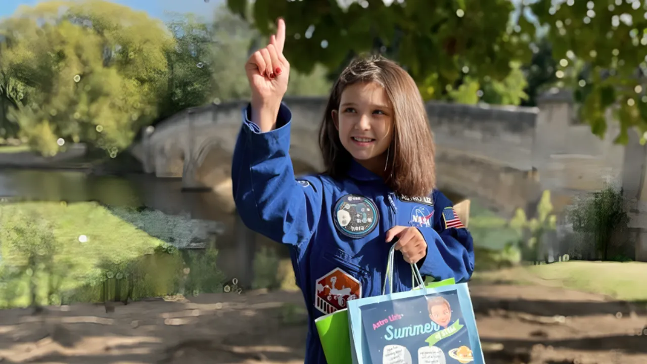 How This British Girl, 10, Got A Chance To Send Time Capsule To Moon