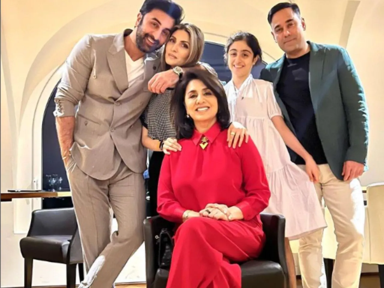 Neetu Kapoor Celebrates 65th Birthday With Family In London