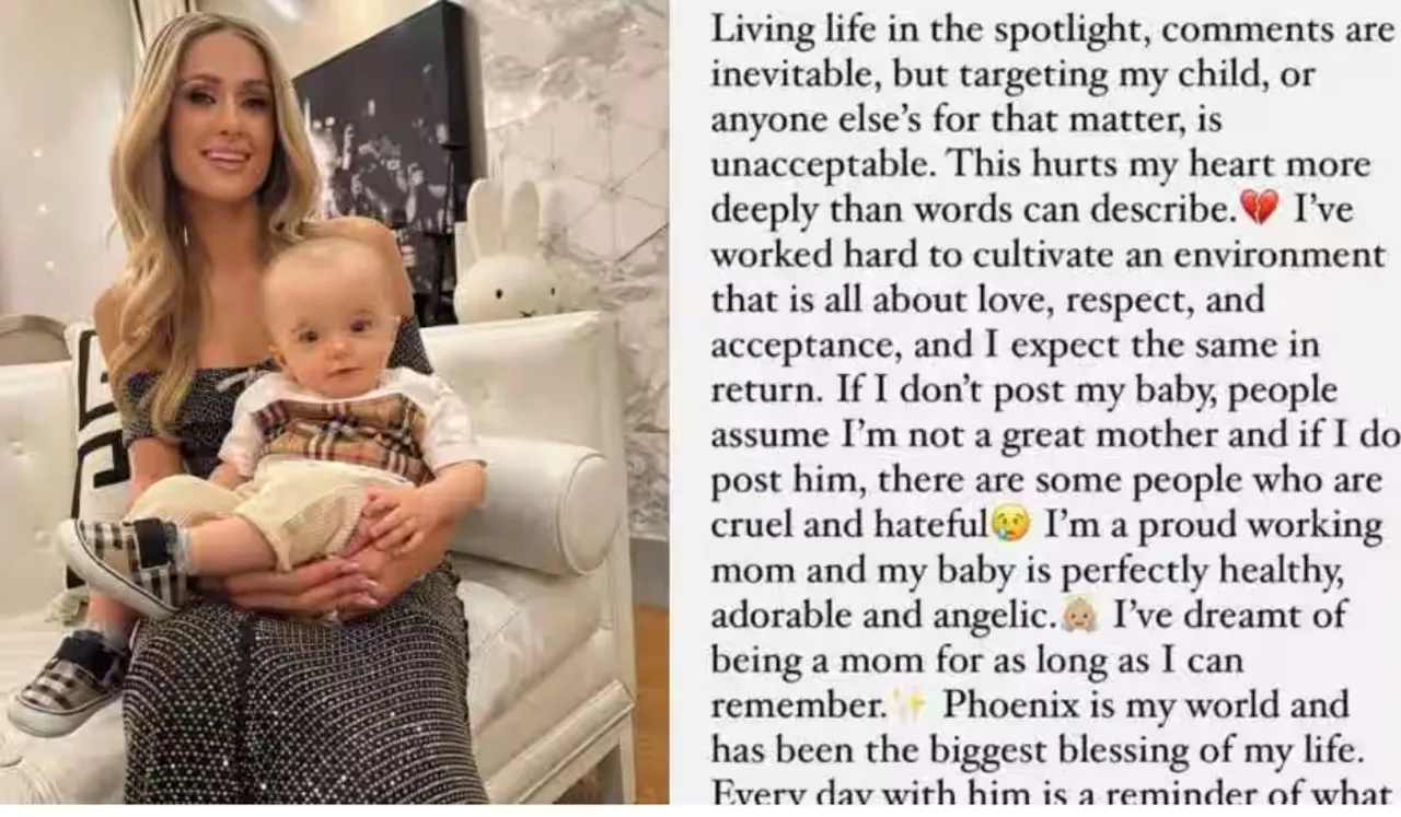 Cruel & Hateful: Paris Hilton Slams Trolls Targeting Her 8-Month-Old Son