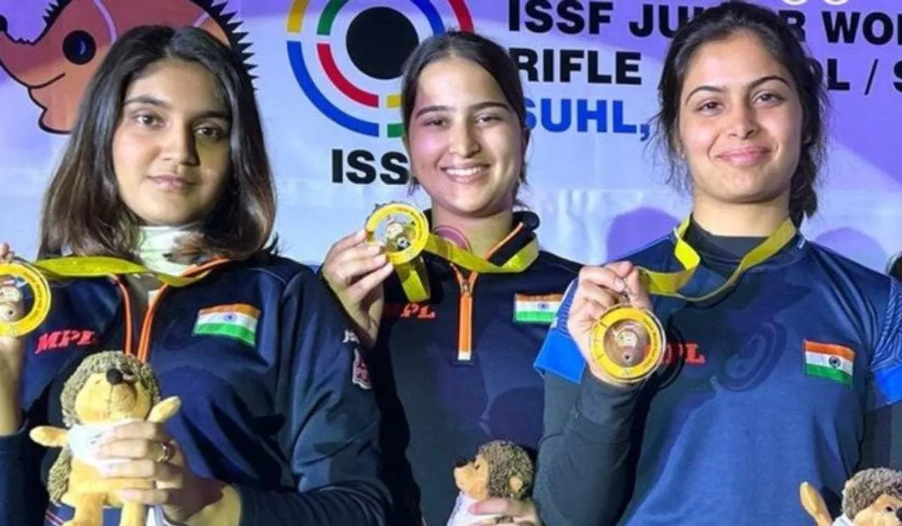 Indian Women Shooters' Clean Sweep At Asian Games: A Look At Winners