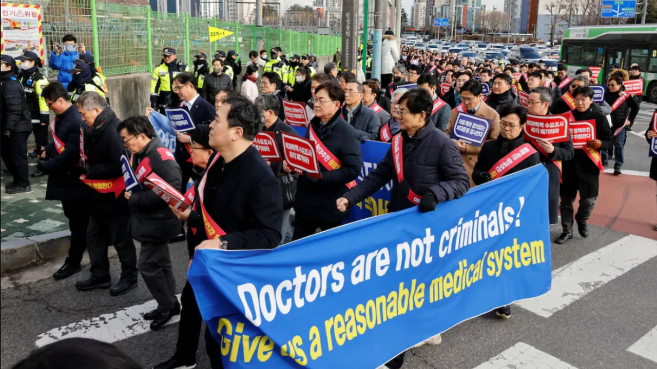 south korea doctors strike