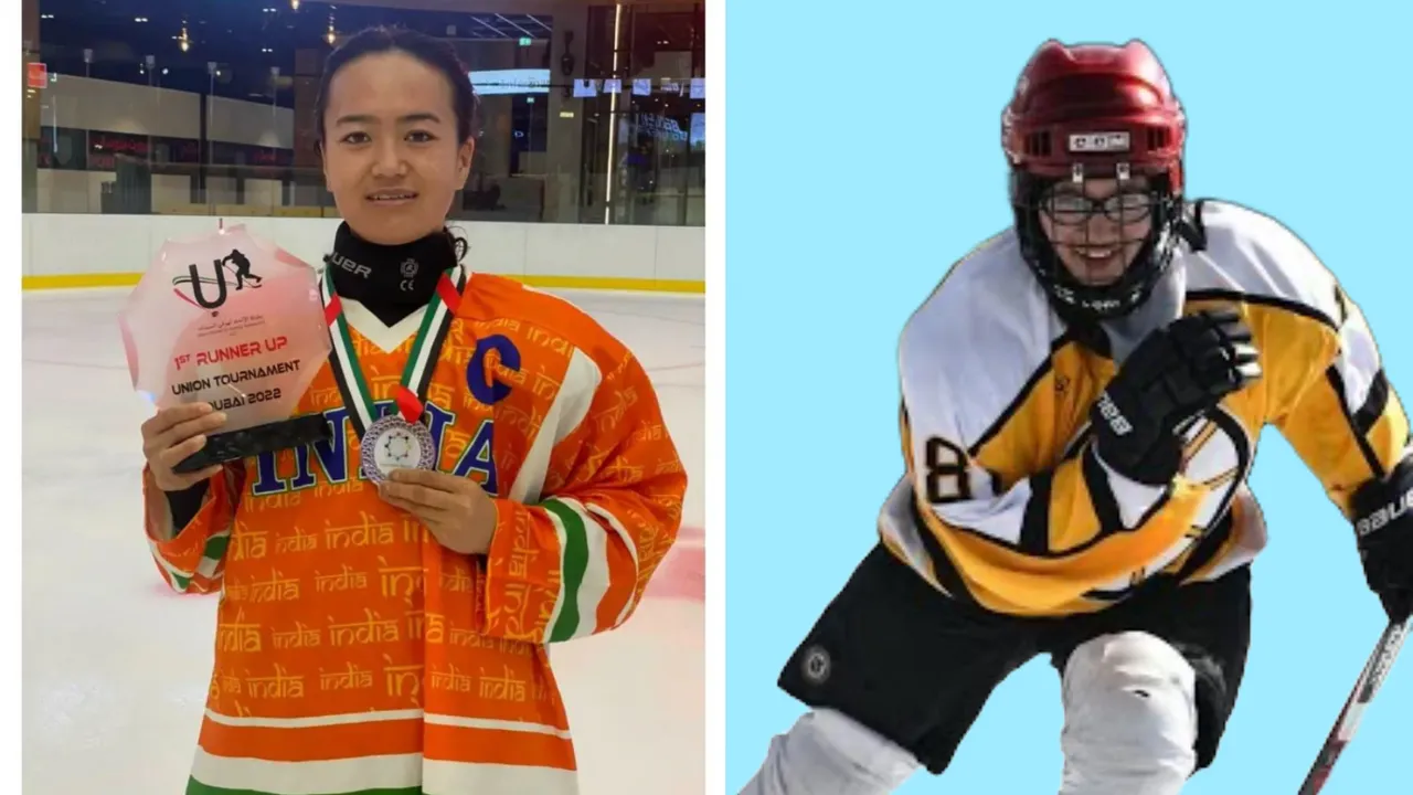 Meet Tsewang Chuskit, Captain Of Indian Women's Ice Hockey Team