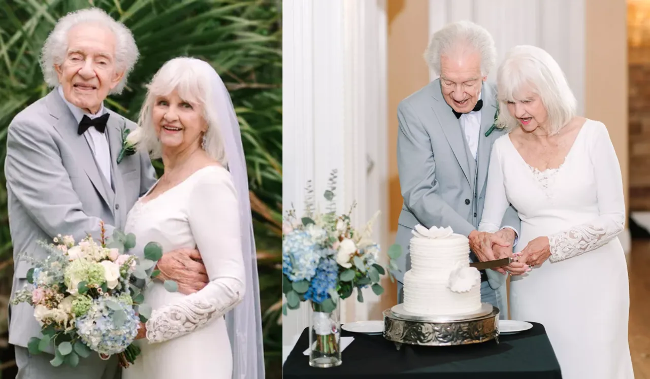 Watch: School Crushes Rekindle Romance At Reunion, Wed After 70 Years